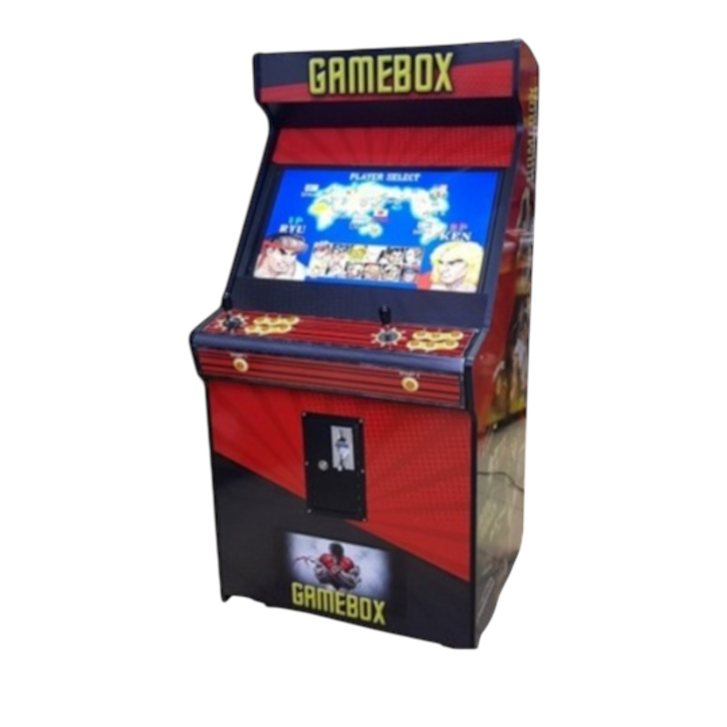 Game Station 32" mit Münzeinwurf (2800 Spiele)