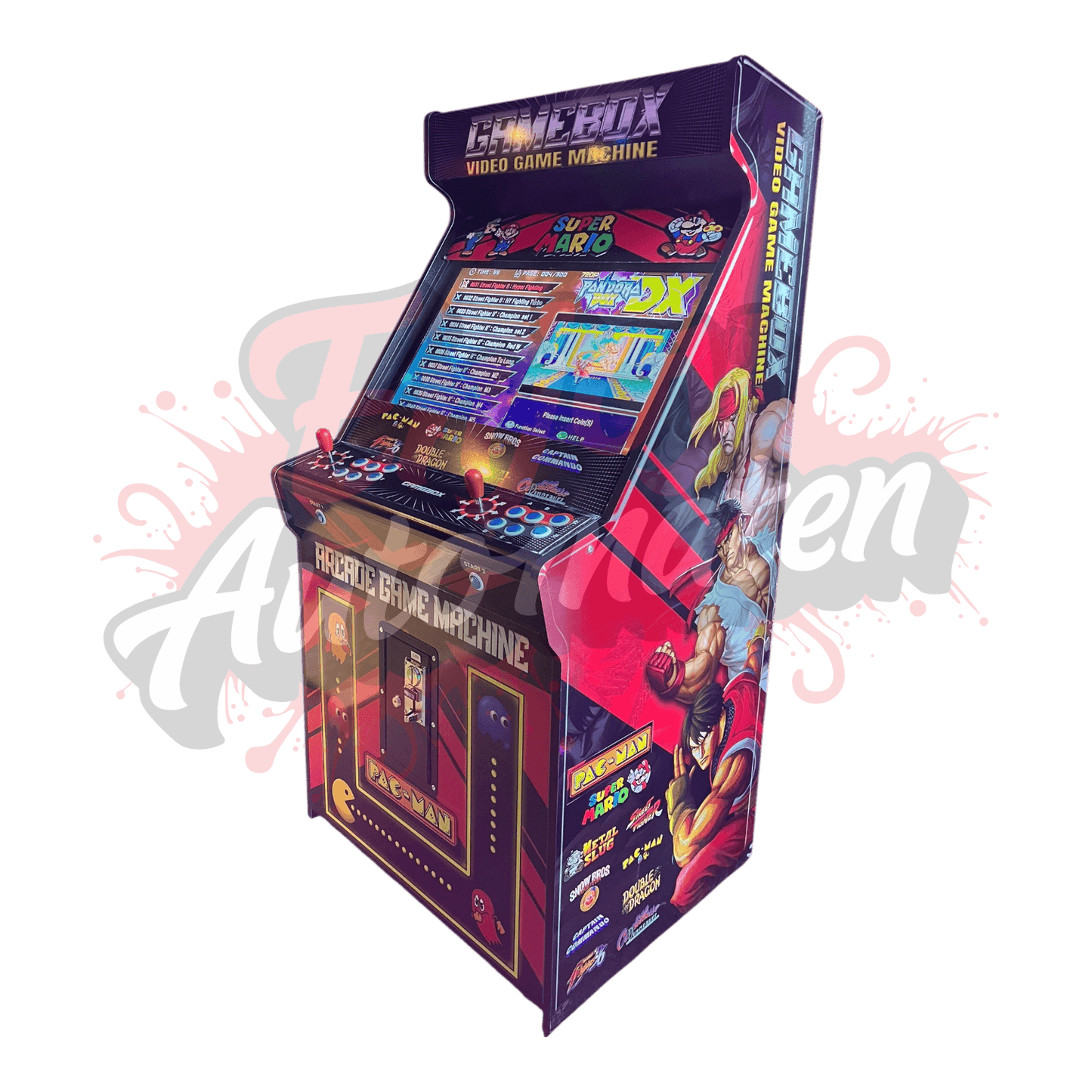 Game Station 32" mit Münzeinwurf (3000 Spiele)