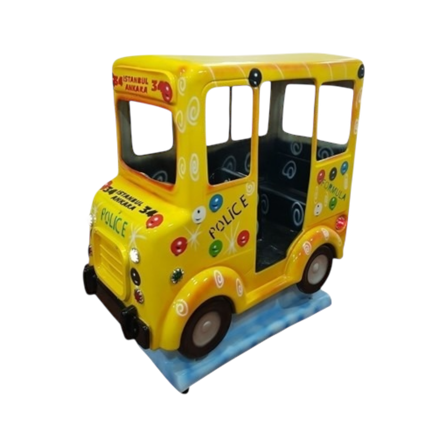 Yellow Bus Kiddie Ride