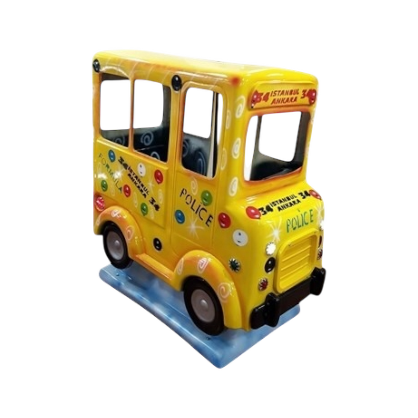 Yellow Bus Kiddie Ride