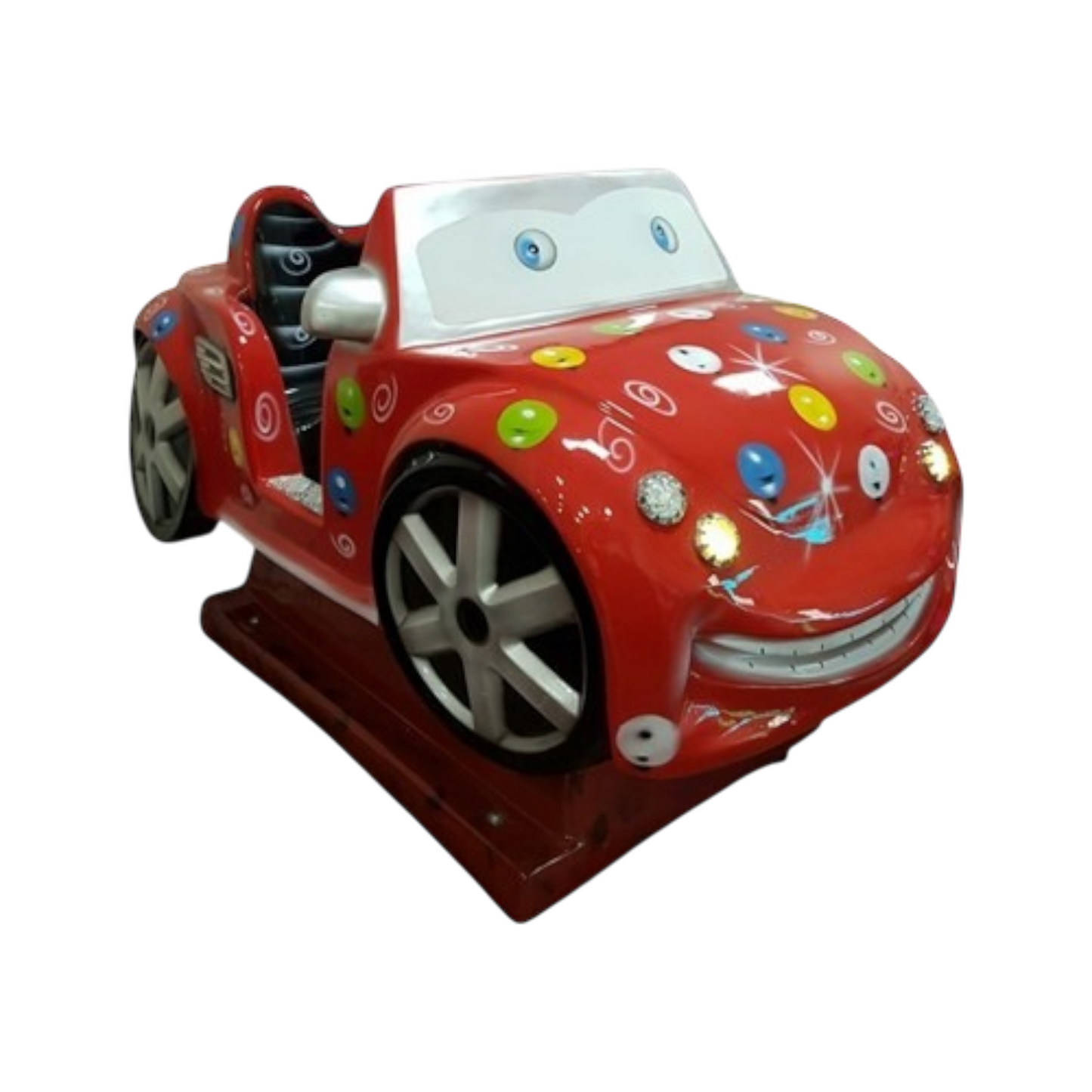 Rotes Rennauto Kiddie Ride