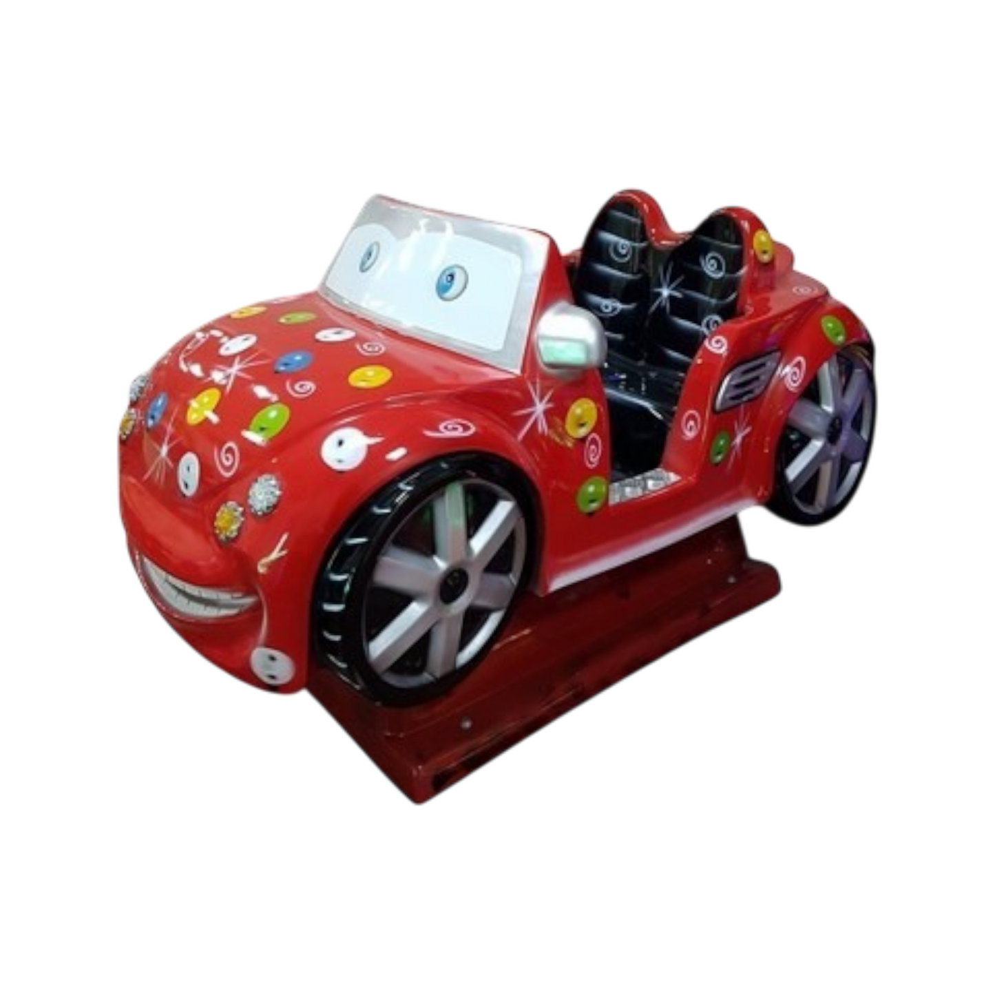 Rotes Rennauto Kiddie Ride