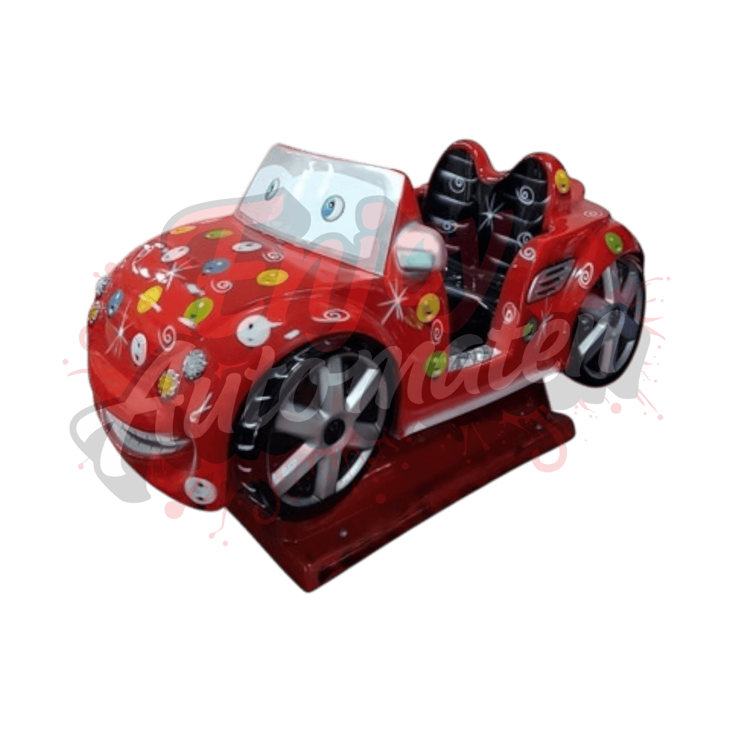 Rotes Rennauto Kiddie Ride
