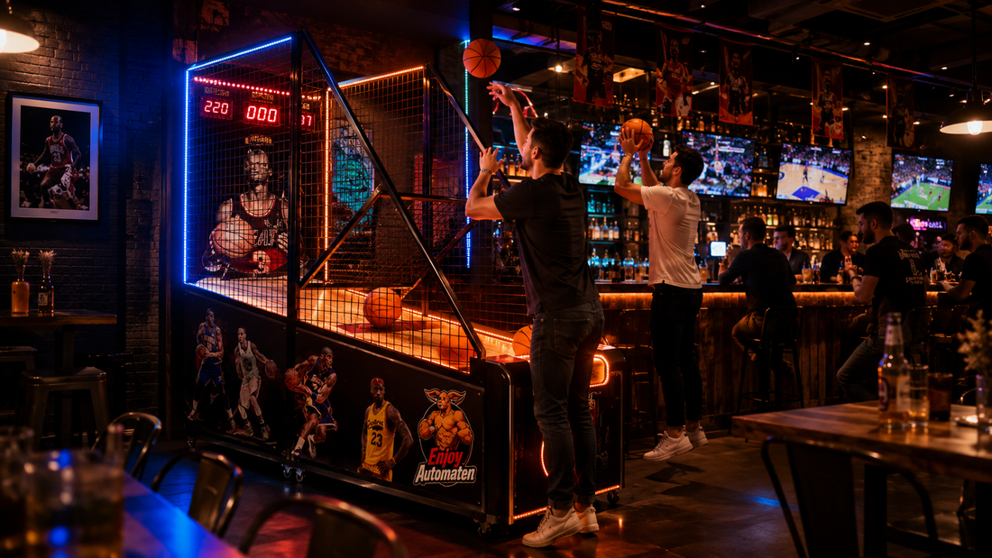 Basketball-Automat für Gastronomie aufstellen: Der ultimative Guide für mehr Umsatz