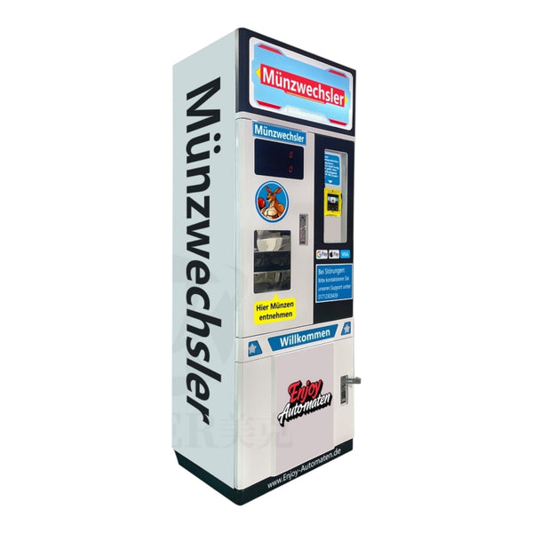 Münzwechsler-Automat mit Kartenzahlung