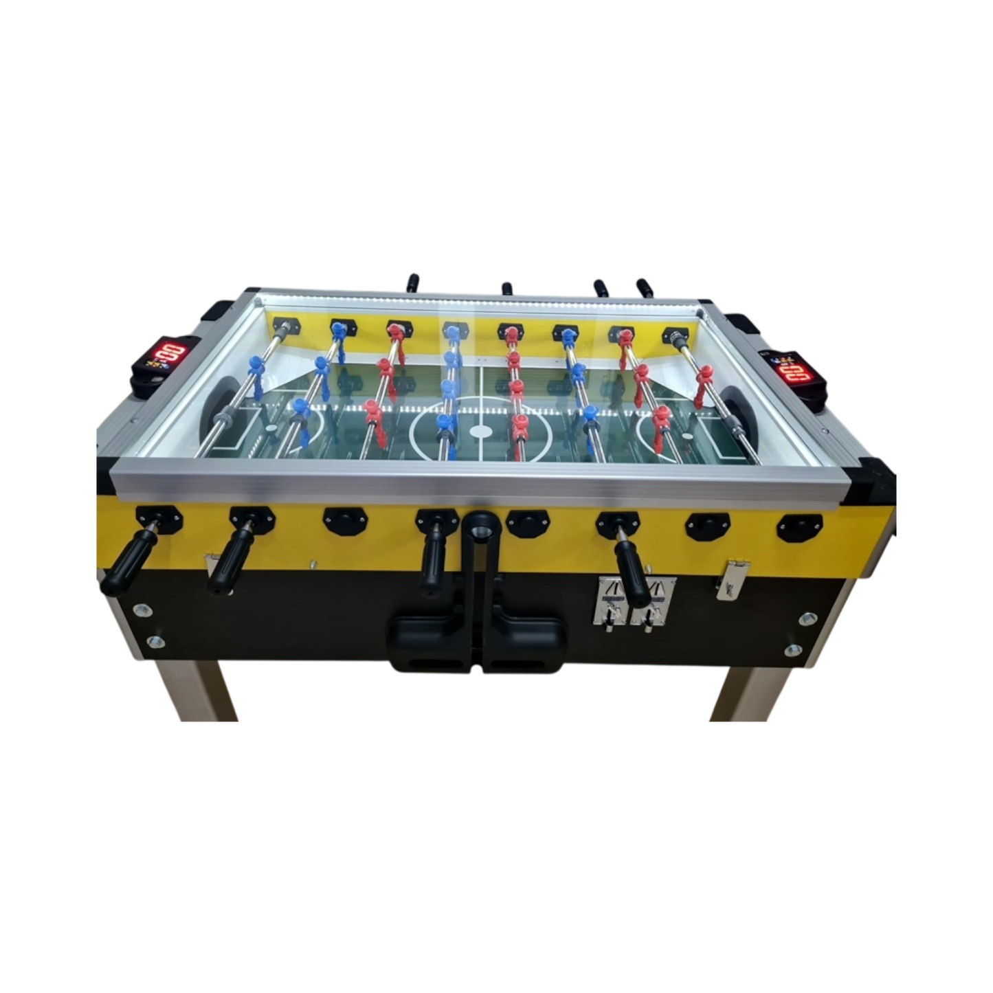 Tischkicker mit Münzeinwurf