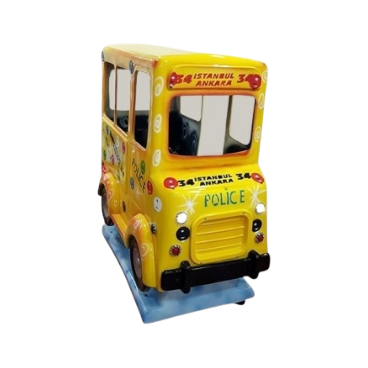 Yellow Bus Kiddie Ride