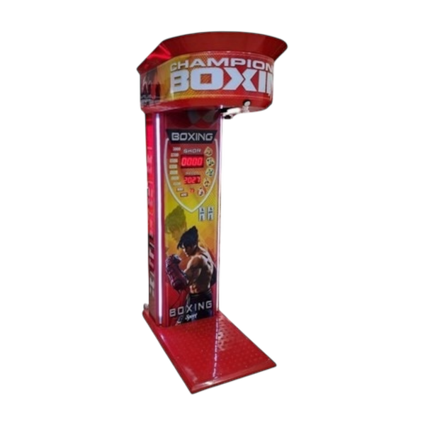 Radius Boxautomat mit Münzprüfer, Seitenansicht