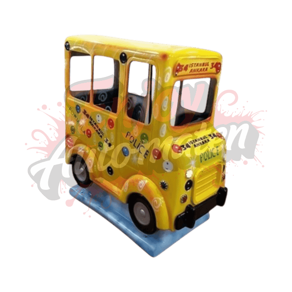Yellow Bus Kiddie Ride, münzbetriebenes Kinderfahrgeschäft