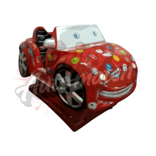 Rotes Rennauto Kiddie Ride